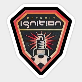 Detroit Ignition Soccer Sticker